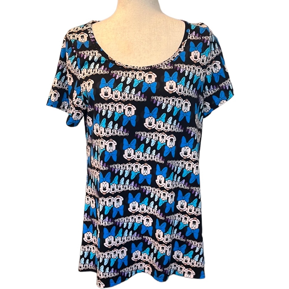 LulaRoe Minnie Mouse Perfect Tee Size M